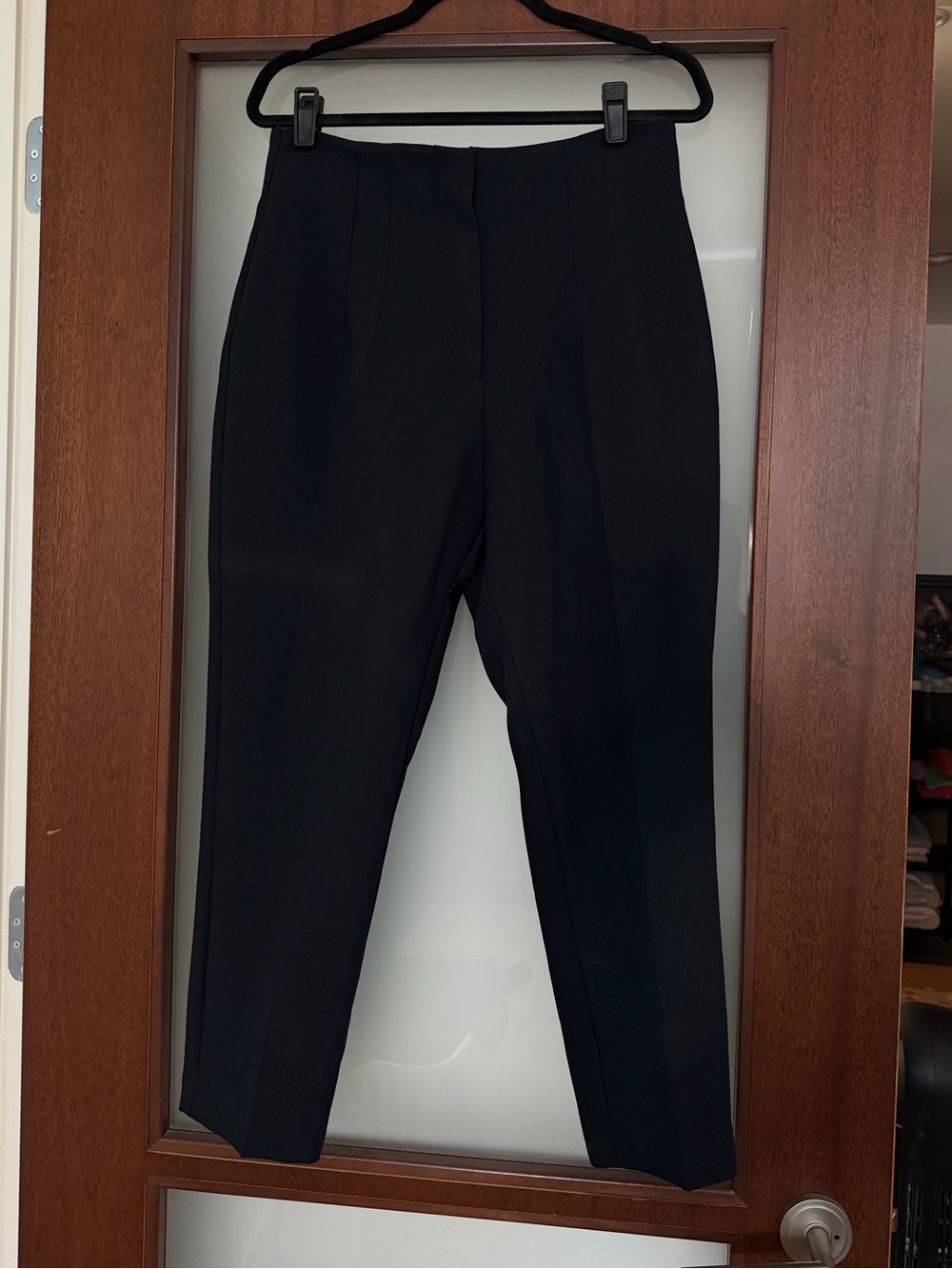 Abercrombie & Fitch Black Straight-Leg Pants